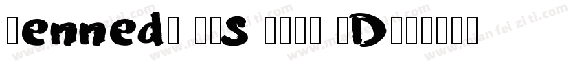 Kennedy Cus Book GD字体转换